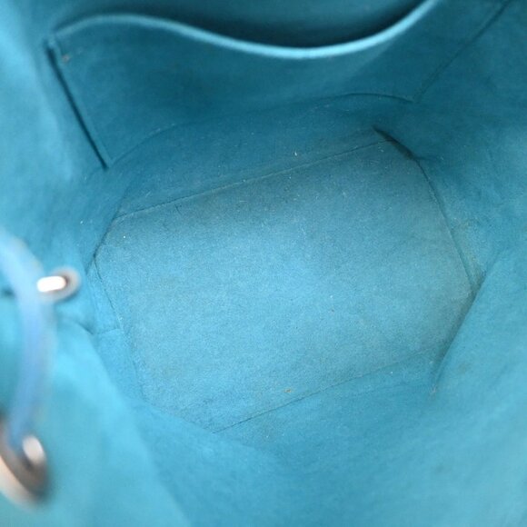 LOUIS VUITTON Noe BB Drawstring Shoulder Bag Epi Leather Blue M40846 89FC131 - Picture 10 of 15